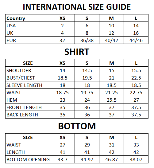 Size Guide