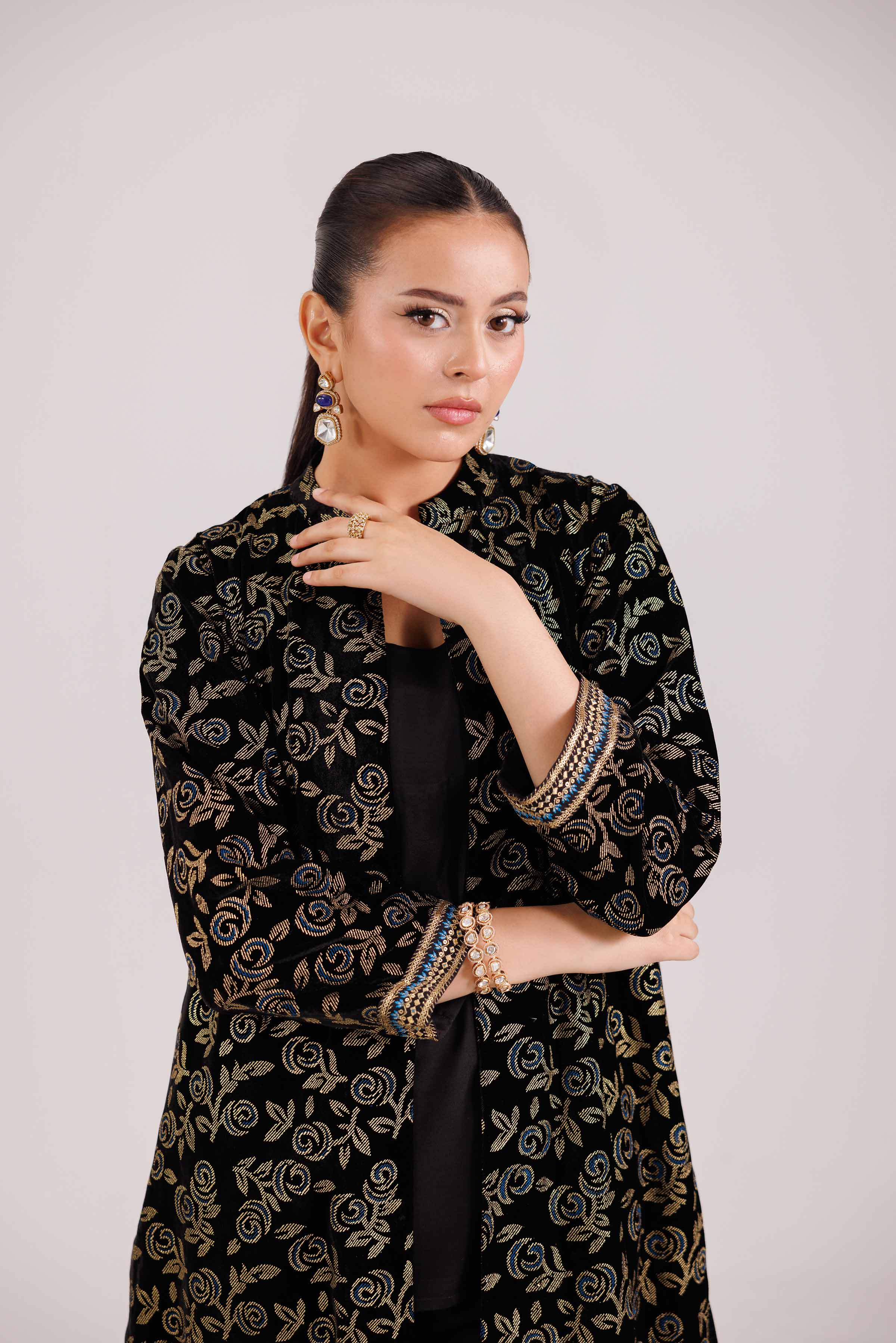 3 Piece - Printed Embroidered Suit - KFW25-24 for Women - Pret Collection | Nishat | Shop Online