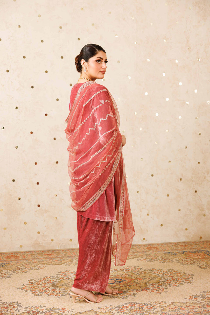 3 Piece - Embroidered Suit - KFW25-25 Luxury Pret Cross Season Edit 2025
