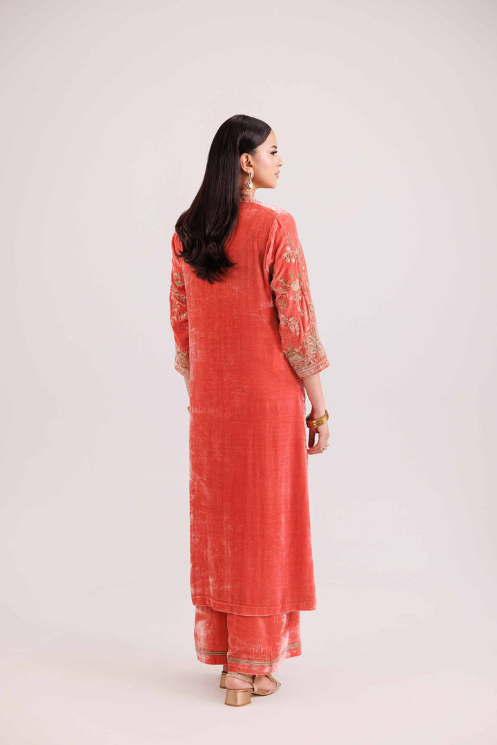 2 Piece - Embroidered Suit - KFW25-26 for Women - Pret Collection | Nishat | Shop Online
