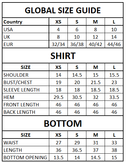 Size Guide