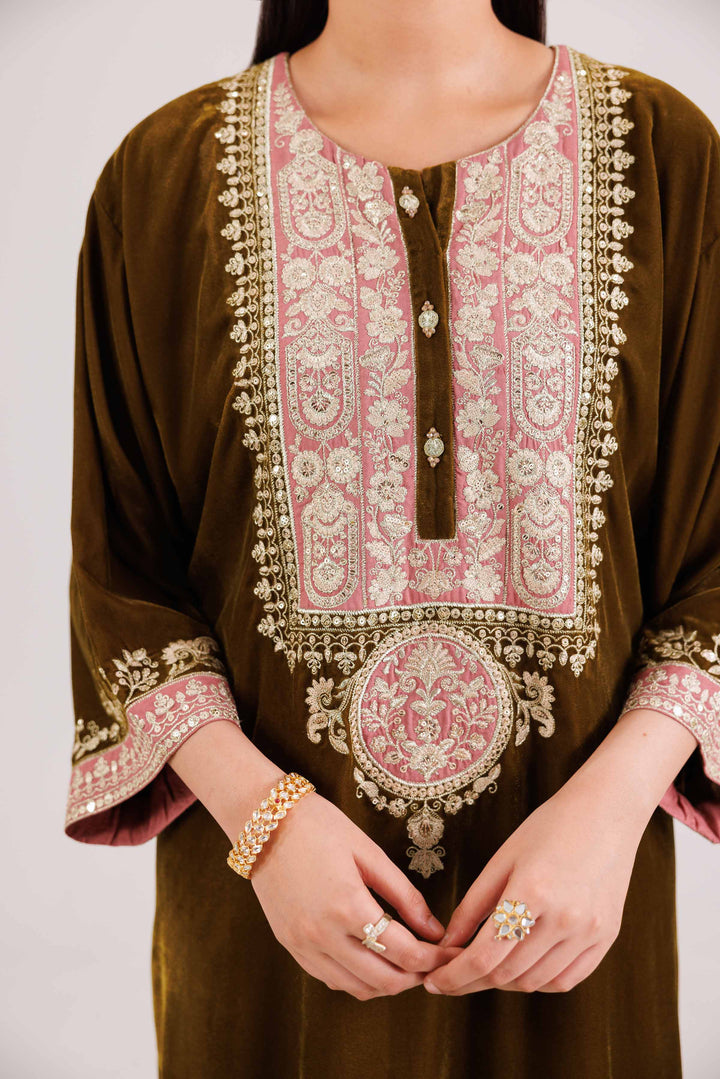 2 Piece - Embroidered Suit - KFW25-30Shop 