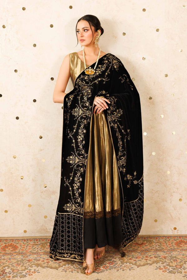 Embroidered Shawl - KFW25-49