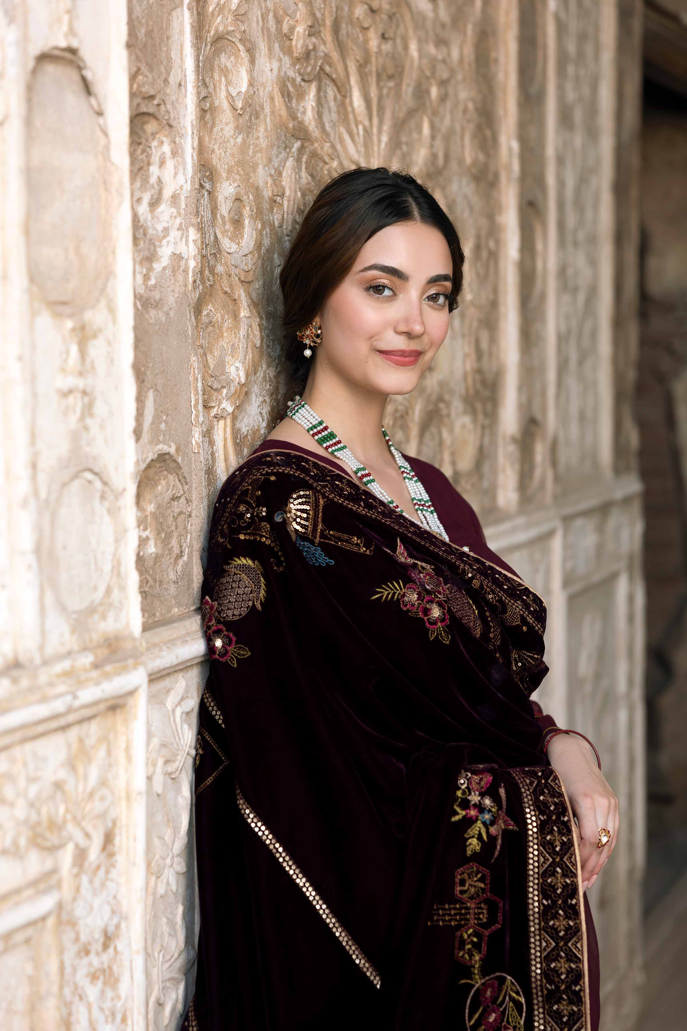 Embroidered Shawl - KFW25-50