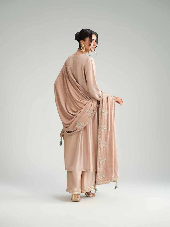 Embroidered Shawl- KFW25-54 Luxury Pret Cross Season Edit 2025
