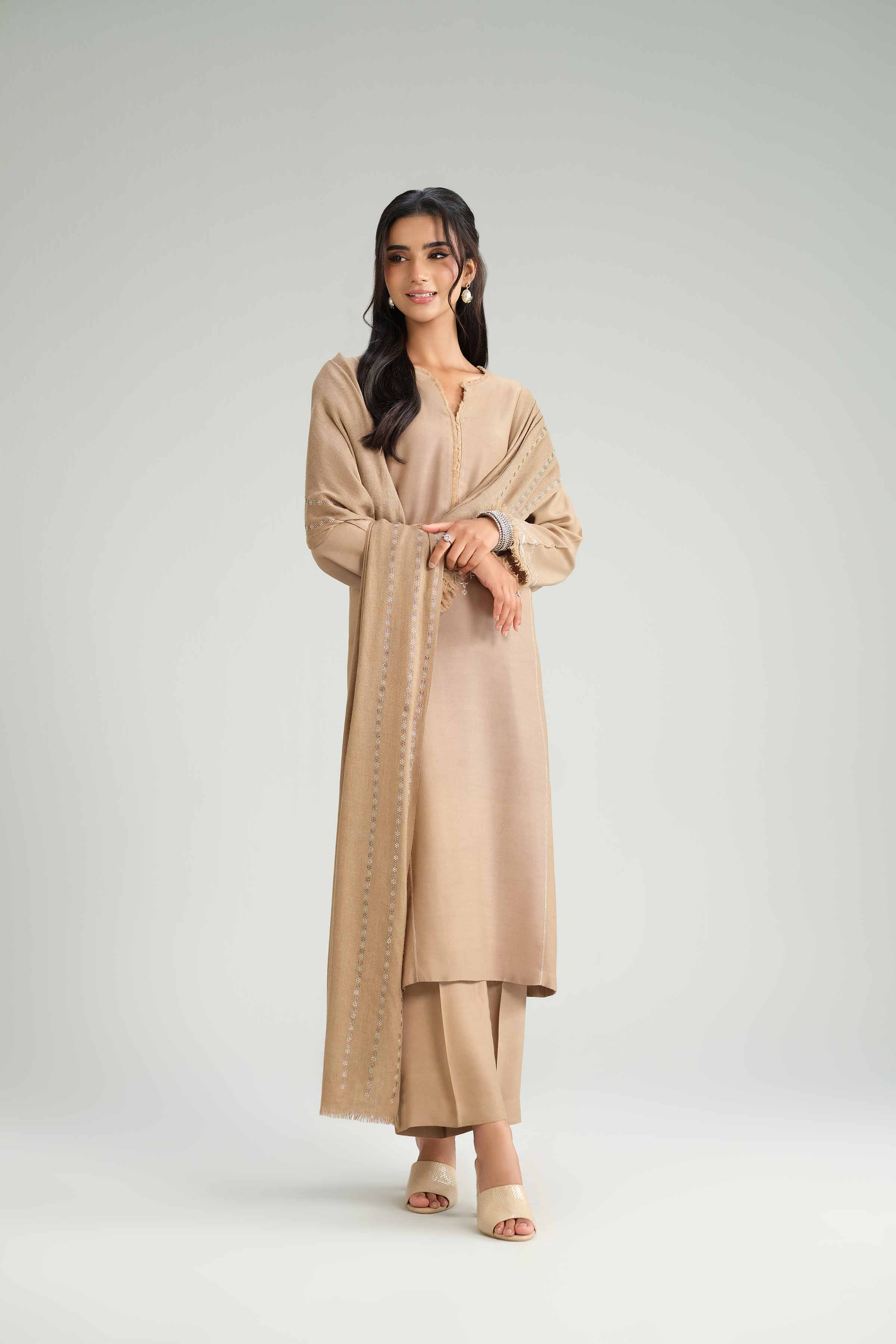 3 Piece - Embroidered Suit - KFW25-67