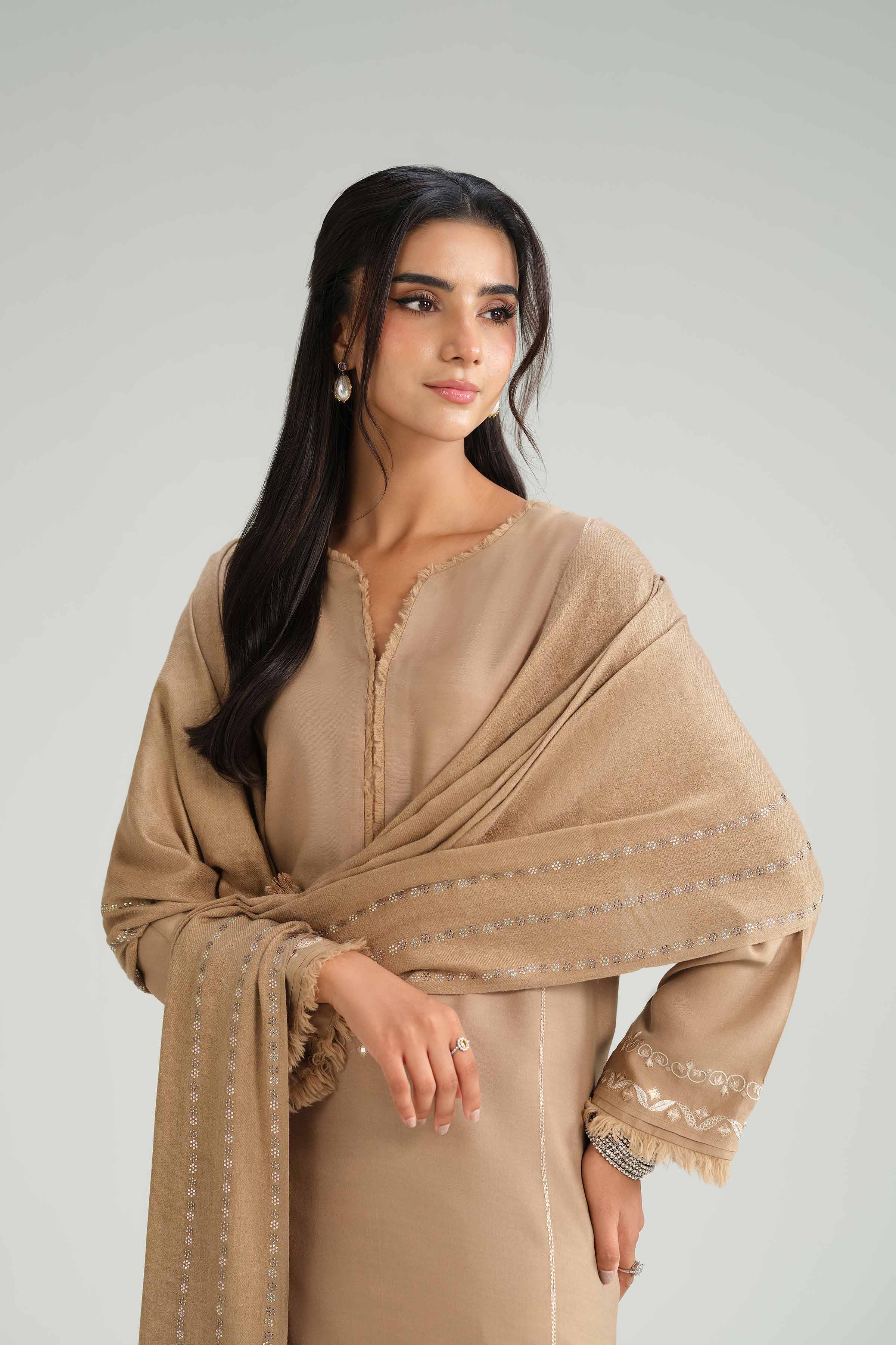 3 Piece - Embroidered Suit - KFW25-67