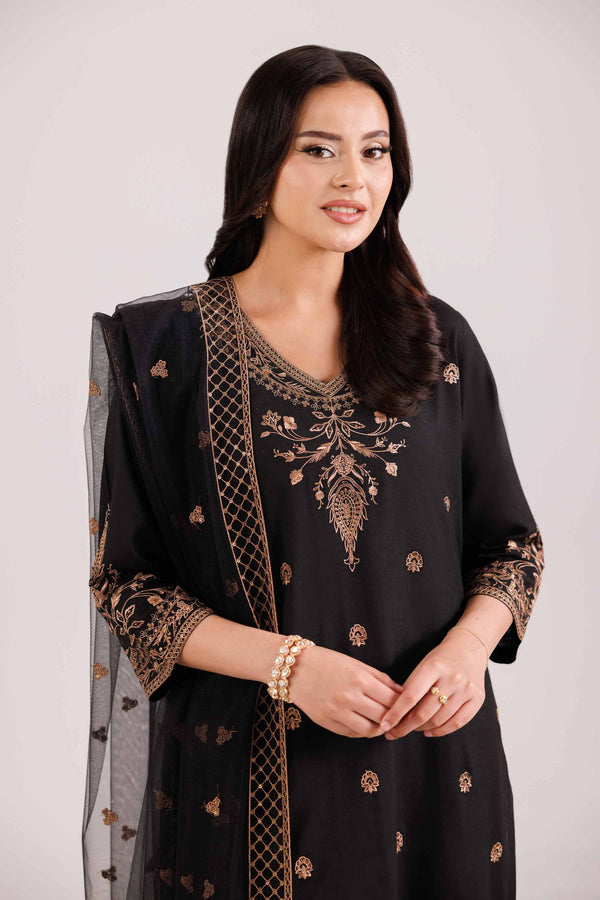 3 Piece - Embroidered Suit - KFW25-75 for Women - Pret Collection | Nishat | Shop Online