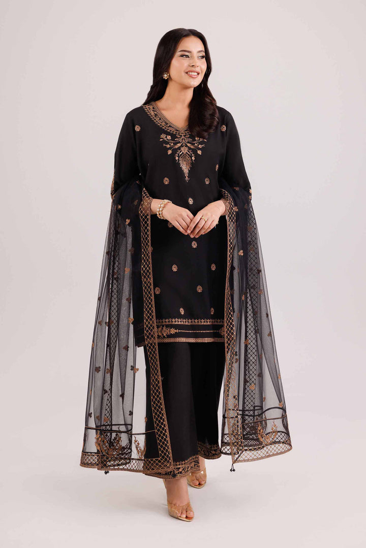 3 Piece - Embroidered Suit - KFW25-75 for Women - Pret Collection | Nishat | Shop Online