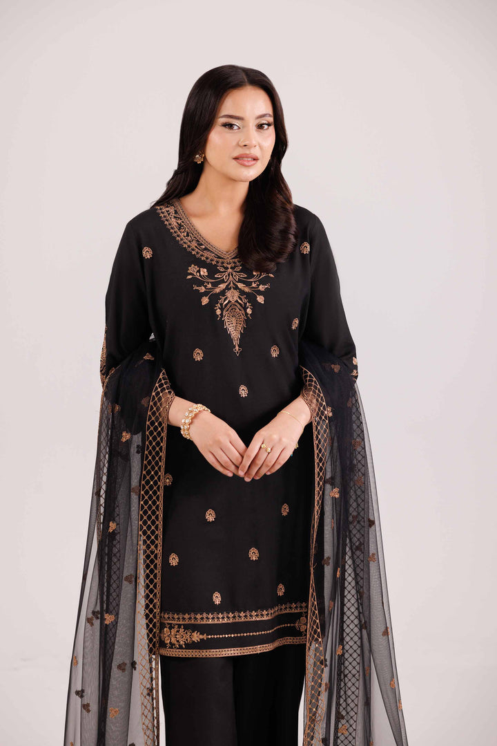 3 Piece - Embroidered Suit - KFW25-75 for Women - Pret Collection | Nishat | Shop Online