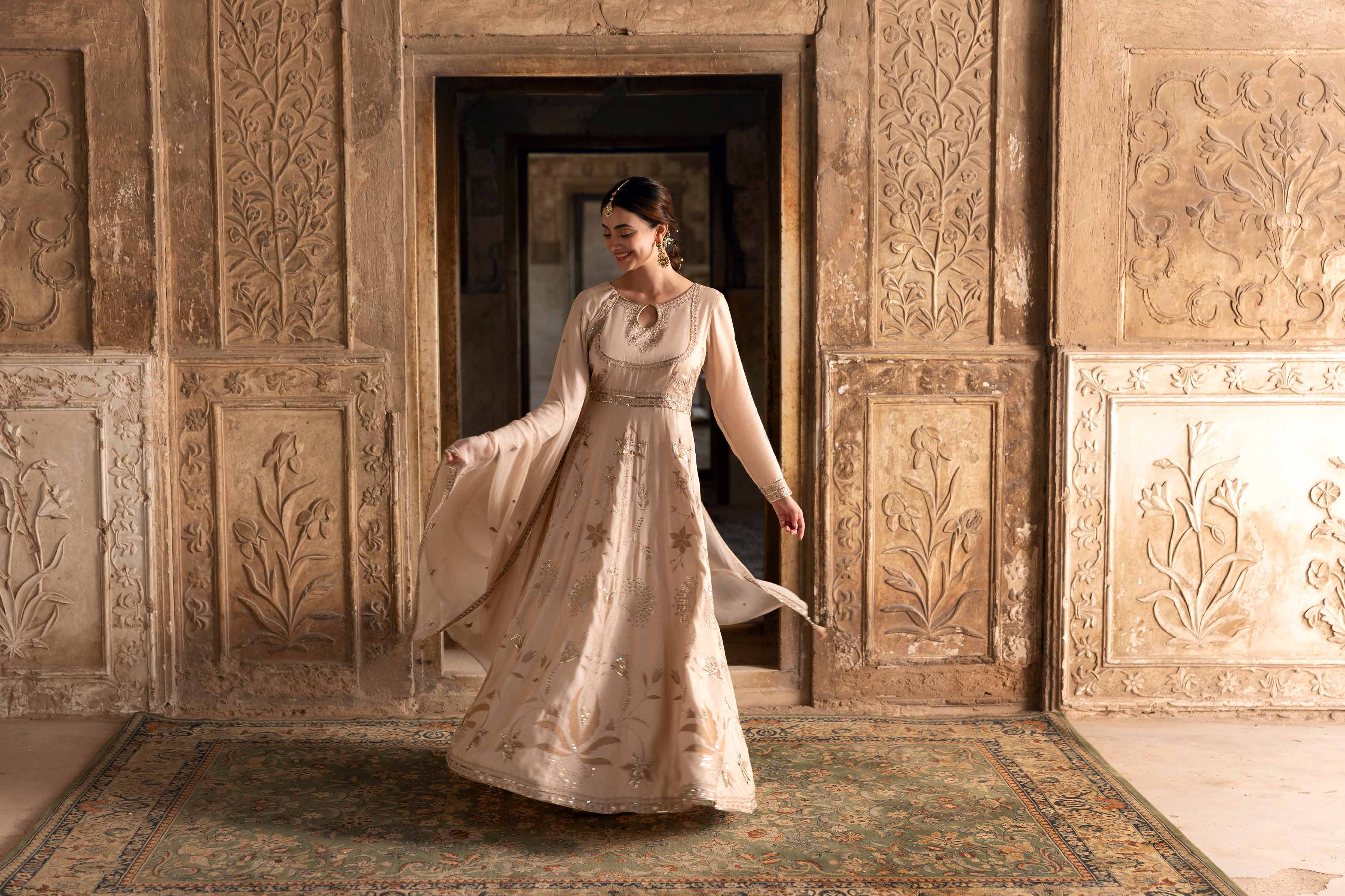 2 Piece - Embroidered Suit - KFW25-76
