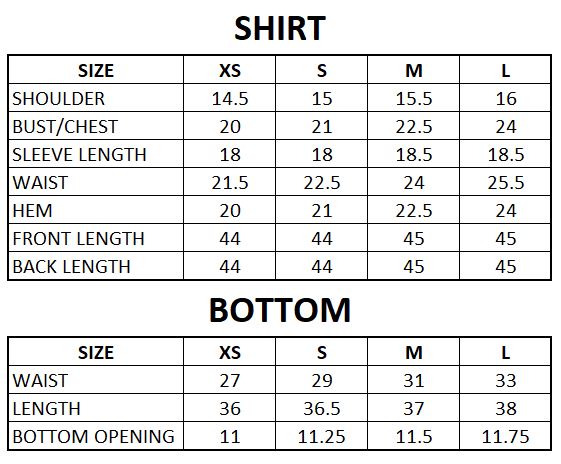 Size Guide
