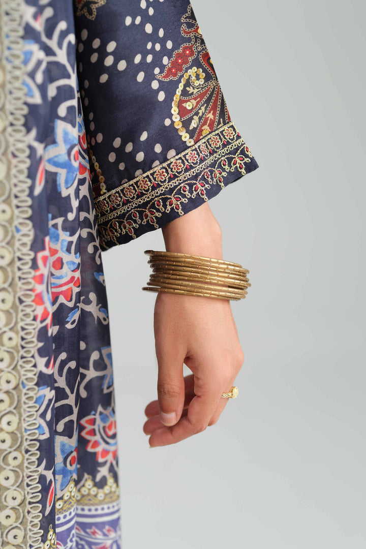 3 Piece - Printed Embroidered Suit - KFW25-81 for Women - Pret Collection | Nishat | Shop Online