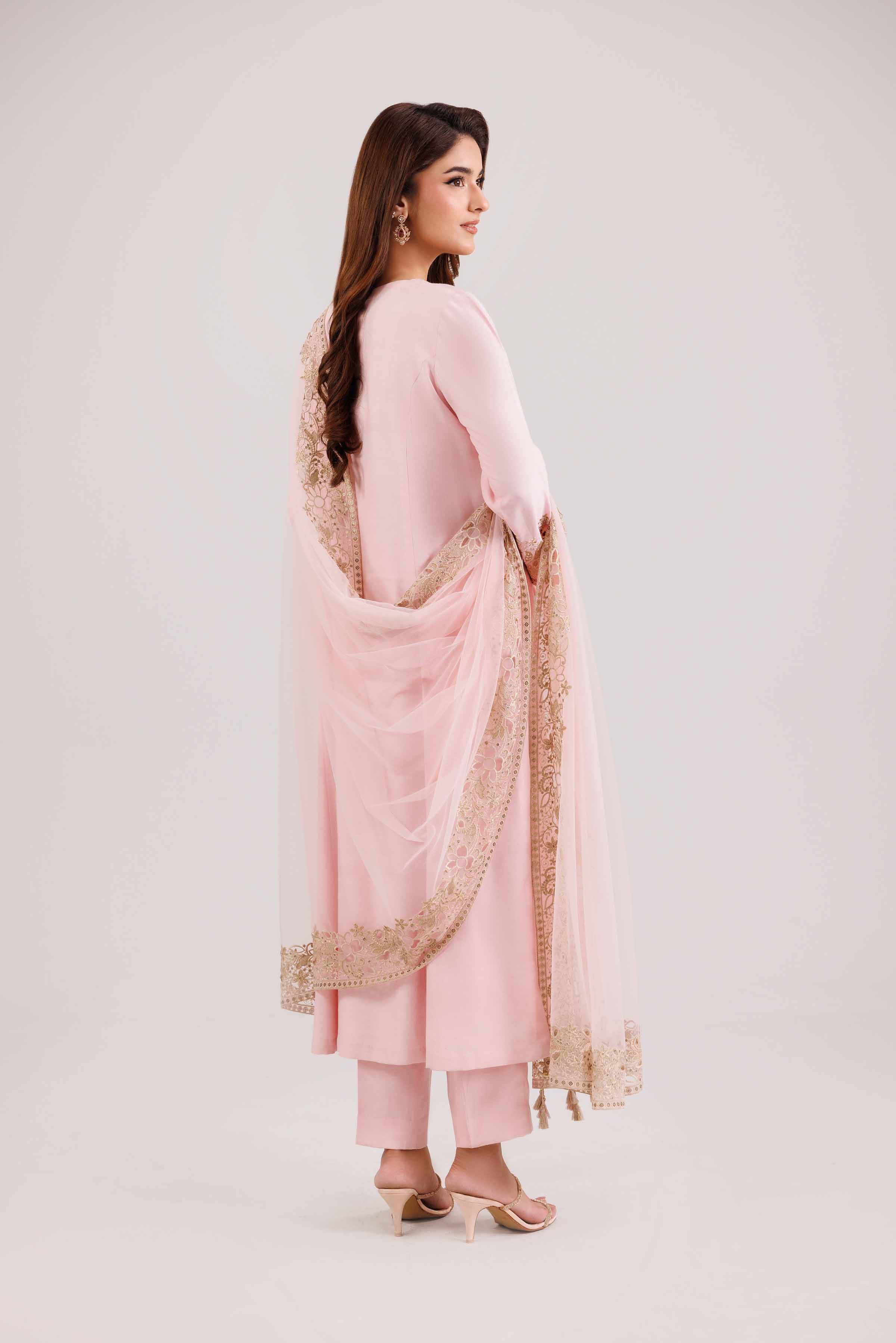 3 Piece - Embroidered Suit - KFW25-87 for Women - Pret Collection | Nishat | Shop Online