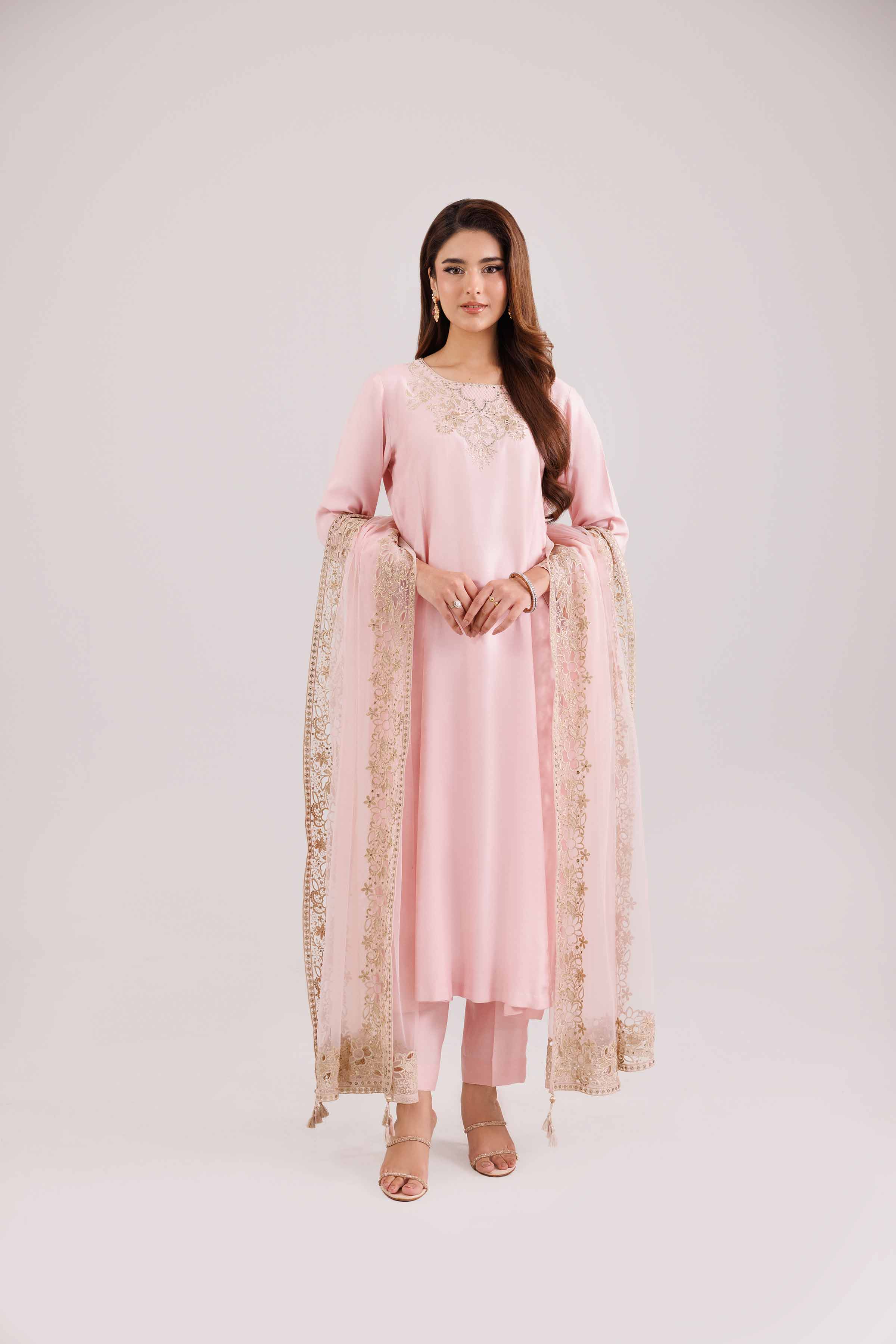 3 Piece - Embroidered Suit - KFW25-87 for Women - Pret Collection | Nishat | Shop Online