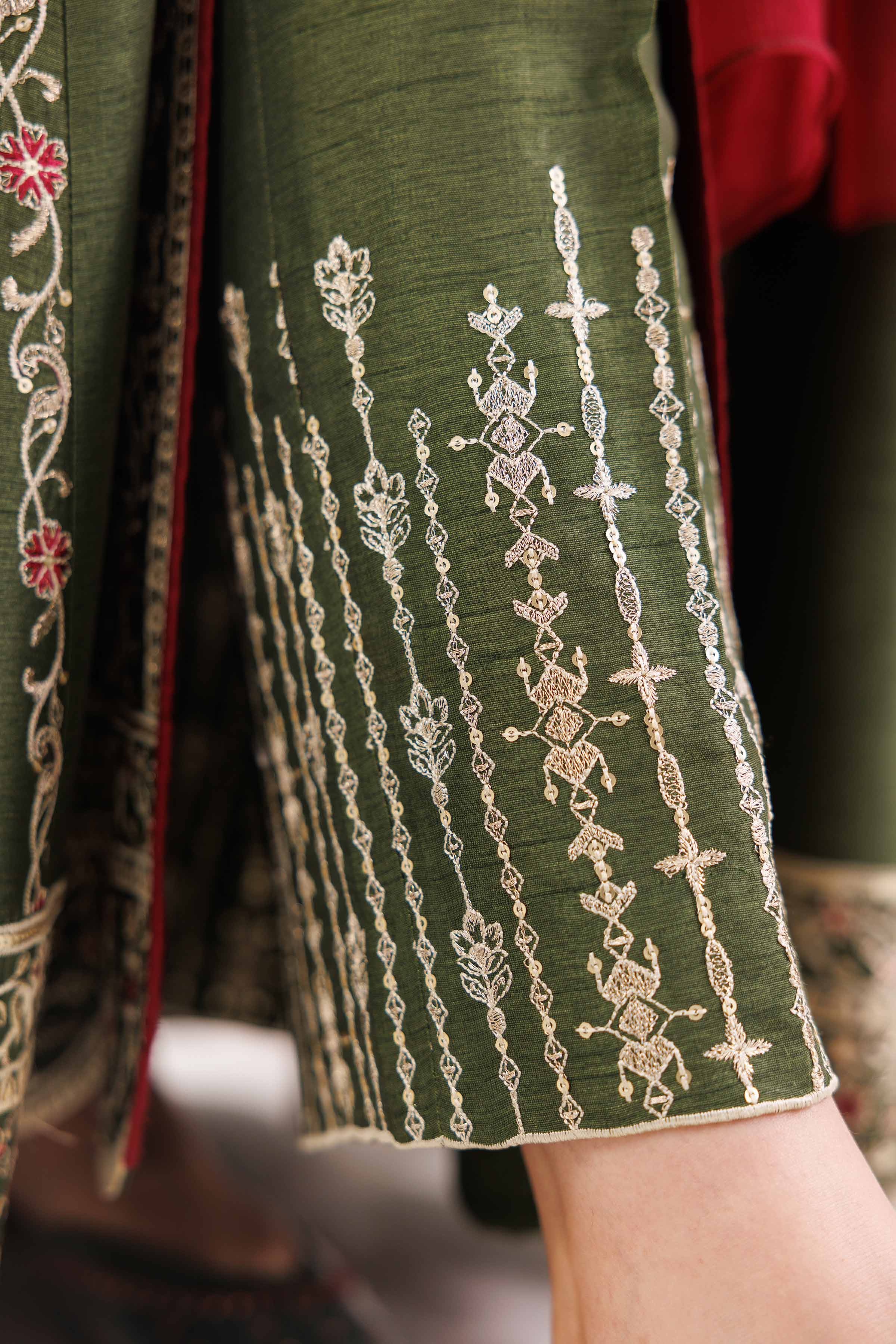 3 Piece - Embroidered Suit - KFW25-89 for Women - Pret Collection | Nishat | Shop Online