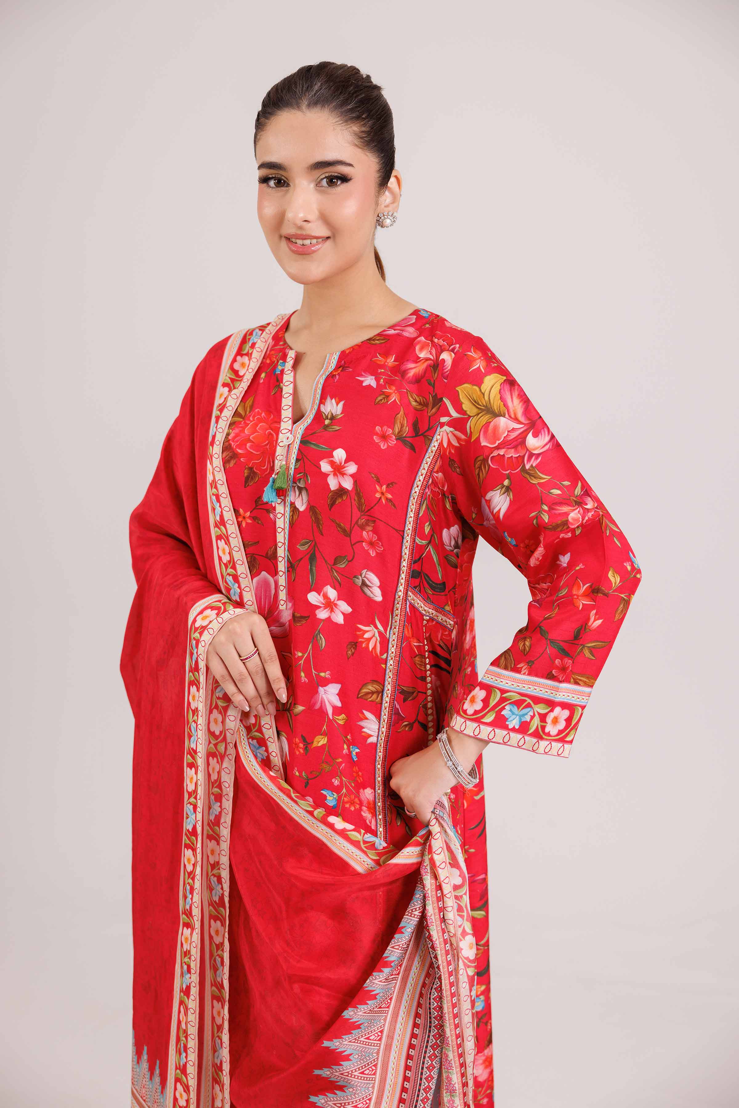 3 Piece - Printed Suit - KFW25-91Shop 