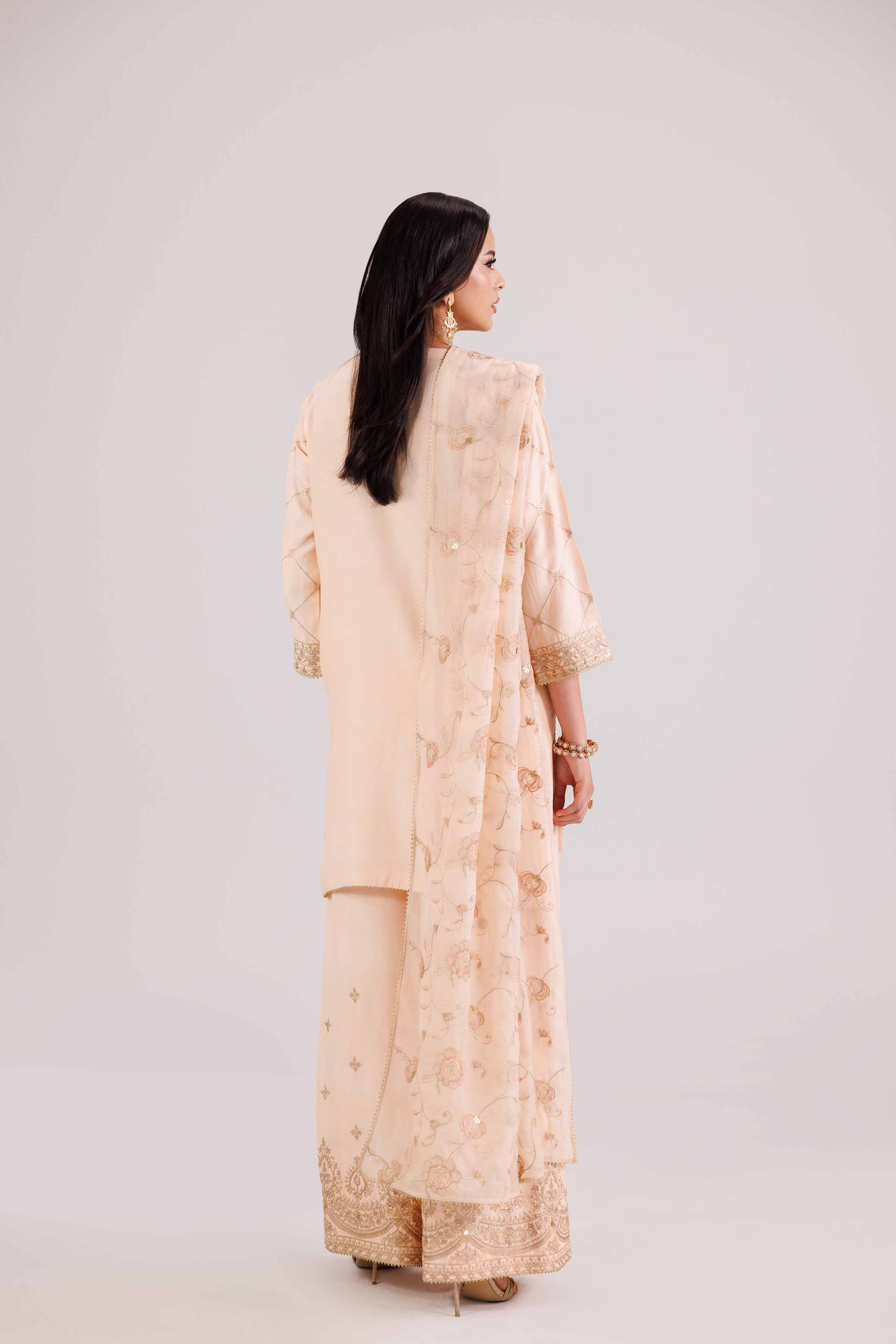 3 Piece - Embroidered Suit - KFW25-94