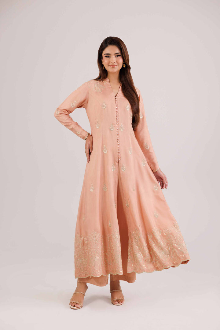 2 Piece - Embroidered Suit - KFW25-95 for Women - Pret Collection | Nishat | Shop Online