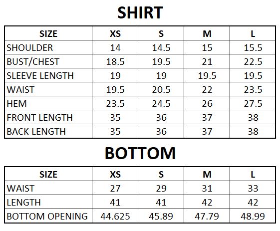 Size Guide