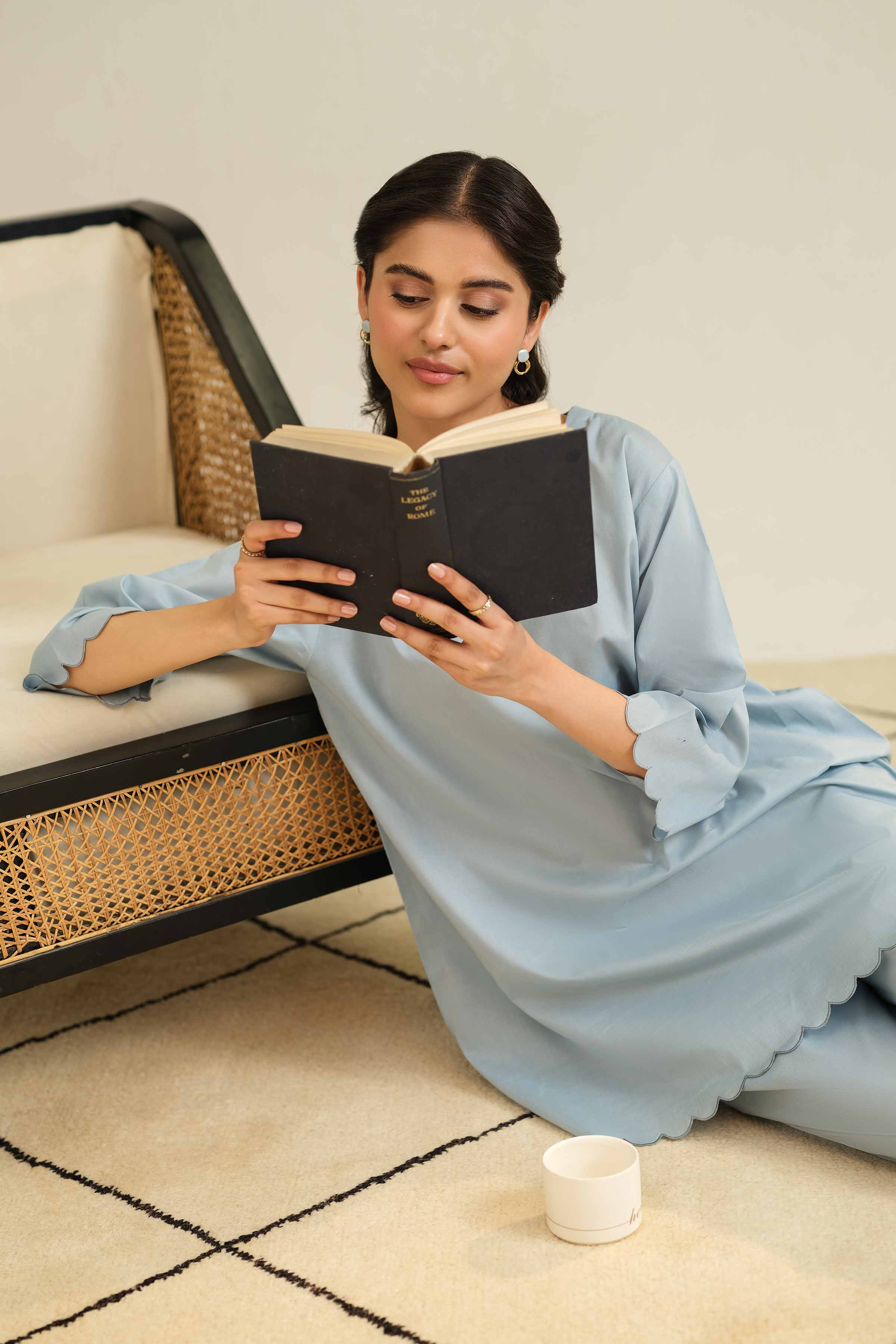 2 Piece - Embroidered Loungewear - KLS25-05
