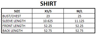 Size Guide