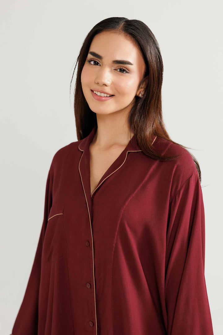 2 Piece - Basic Loungewear - KLW25-02 for Women - Pret Collection | Nishat | Shop Online