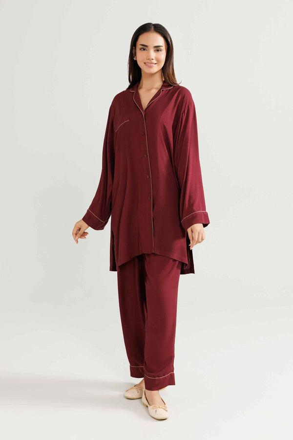 2 Piece - Basic Loungewear - KLW25-02 for Women - Pret Collection | Nishat | Shop Online