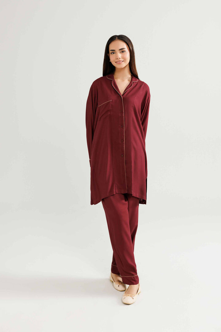 2 Piece - Basic Loungewear - KLW25-02 for Women - Pret Collection | Nishat | Shop Online