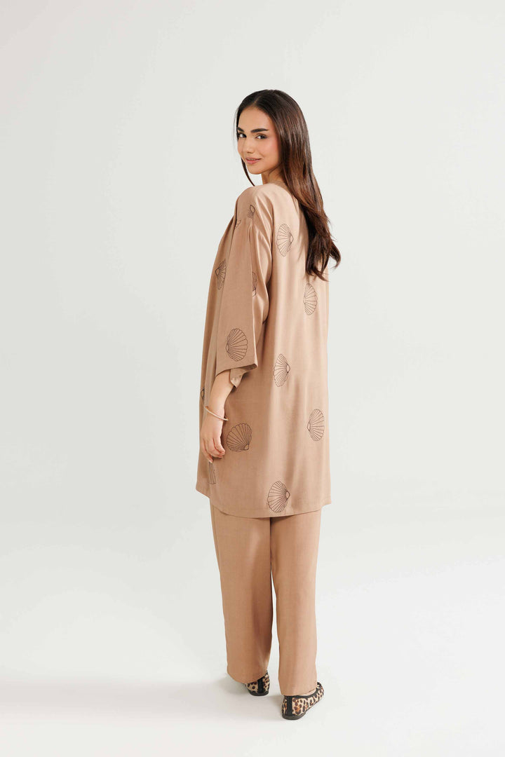 3 Piece - Embroidered Loungewear - KLW25-04 for Women - Pret Collection | Nishat | Shop Online