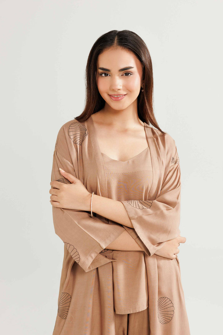 3 Piece - Embroidered Loungewear - KLW25-04 for Women - Pret Collection | Nishat | Shop Online