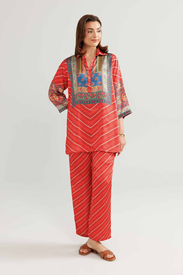 2 Piece - Embroidered Suit - KLW25-08 Luxury Pret Cross Season Edit 2025