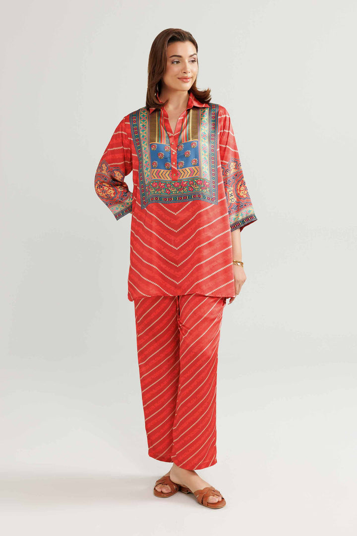 2 Piece - Embroidered Suit - KLW25-08 Luxury Pret Cross Season Edit 2025