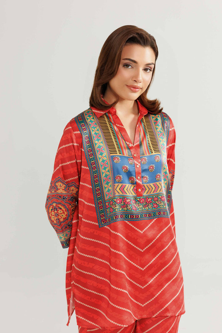 2 Piece - Embroidered Suit - KLW25-08 Luxury Pret Cross Season Edit 2025
