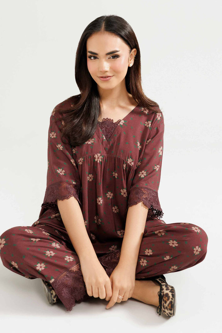2 Piece - Embroidered Suit - KLW25-09 for Women - Pret Collection | Nishat | Shop Online