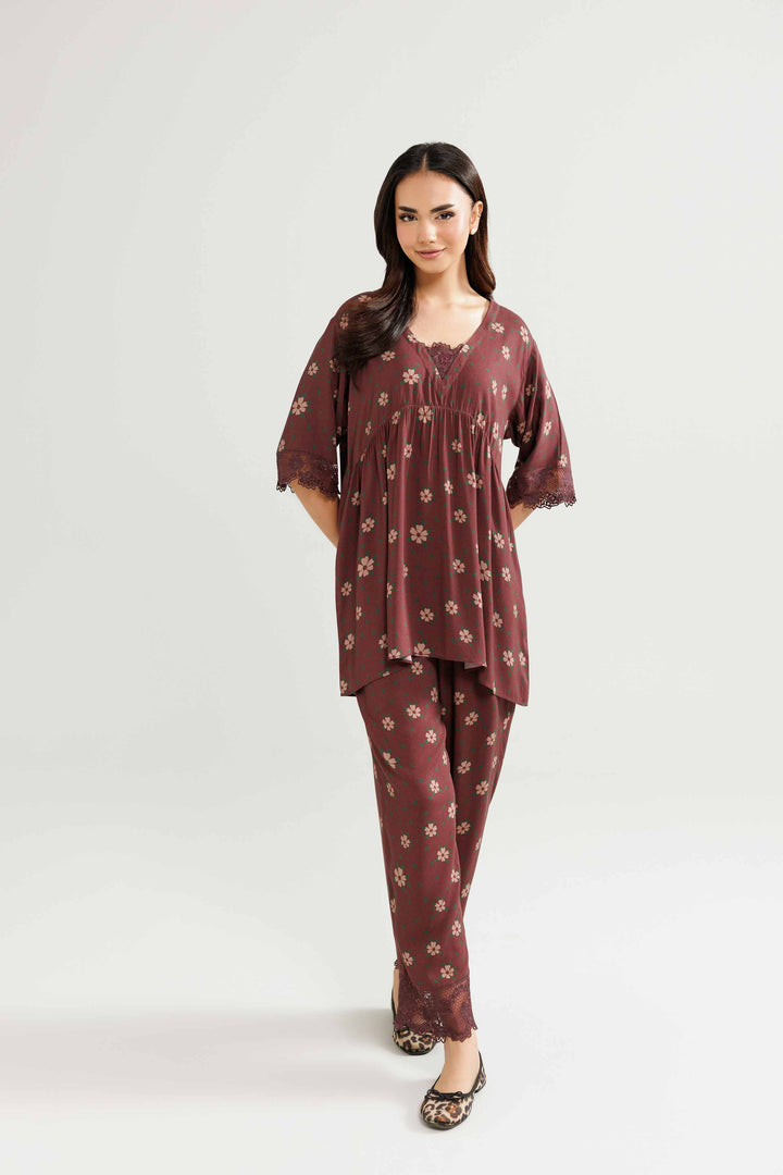2 Piece - Embroidered Suit - KLW25-09 for Women - Pret Collection | Nishat | Shop Online