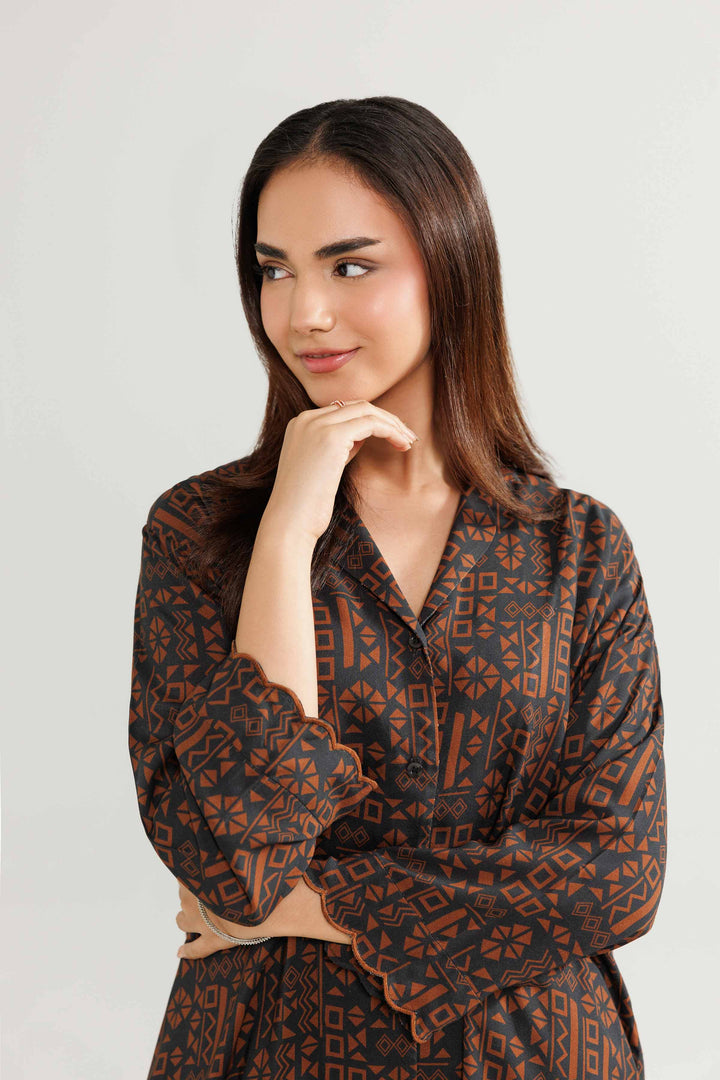 2 Piece - Embroidered Suit - KLW25-11 for Women - Pret Collection | Nishat | Shop Online