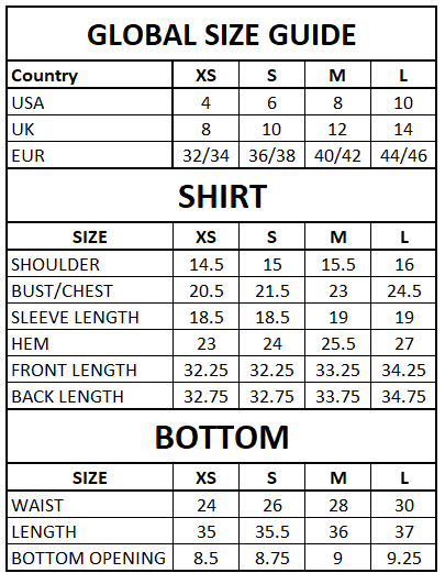 Size Guide
