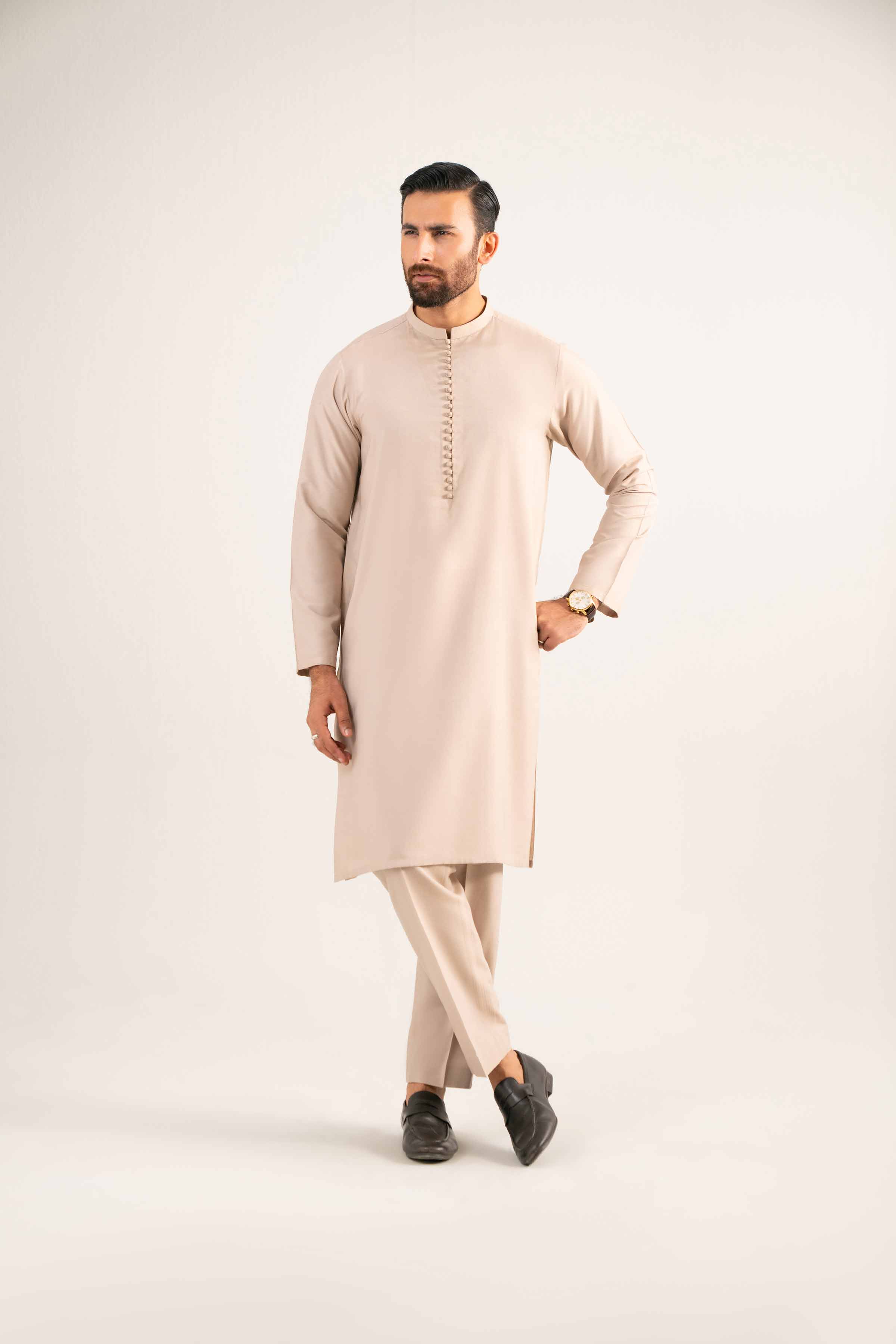 2 Piece - Basic Suit - KNW25-04 for Men - Ready To Wear Collection | Nishat | Shop Online