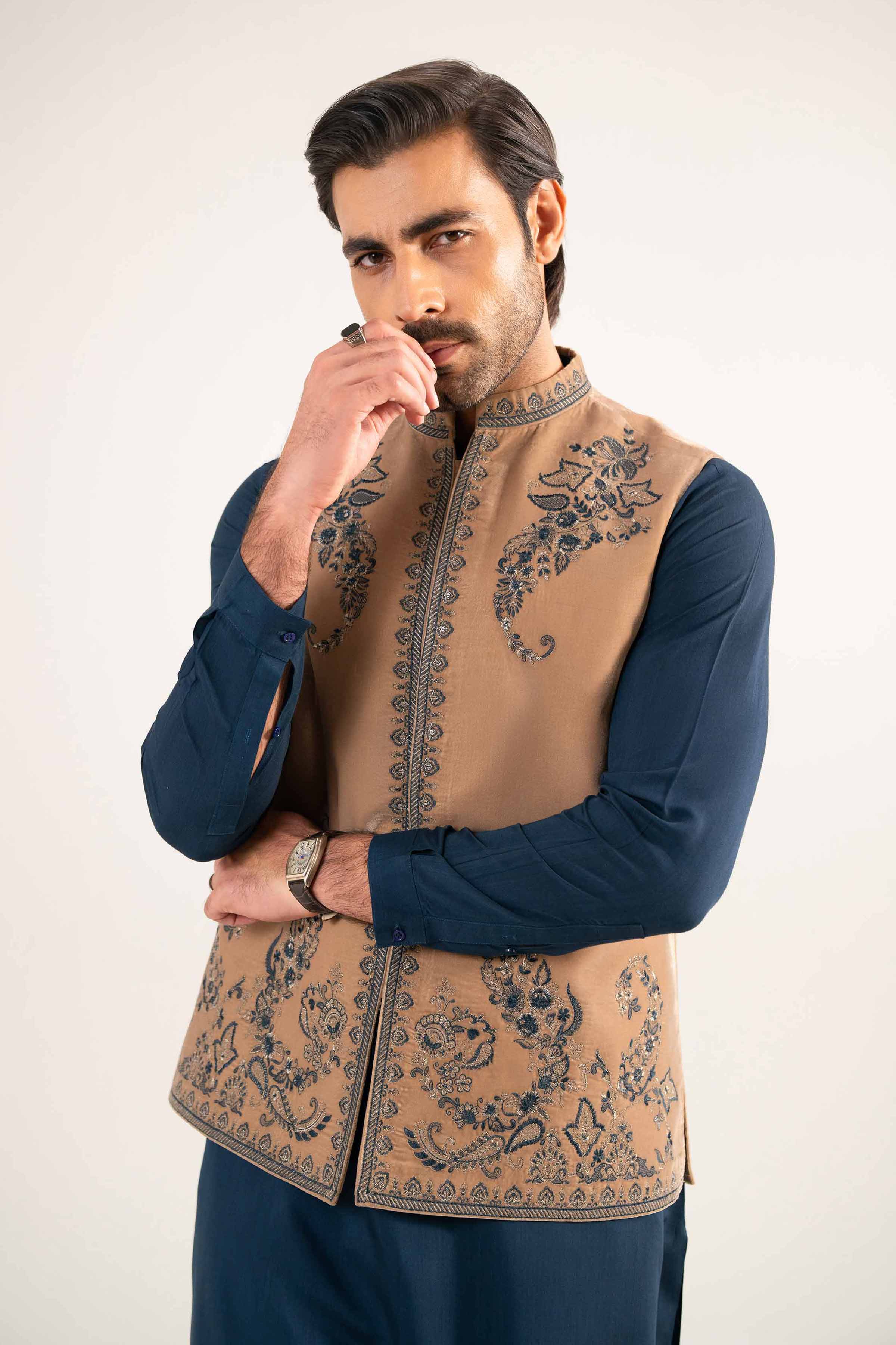 Embroidered Waistcoat - KNW25-12