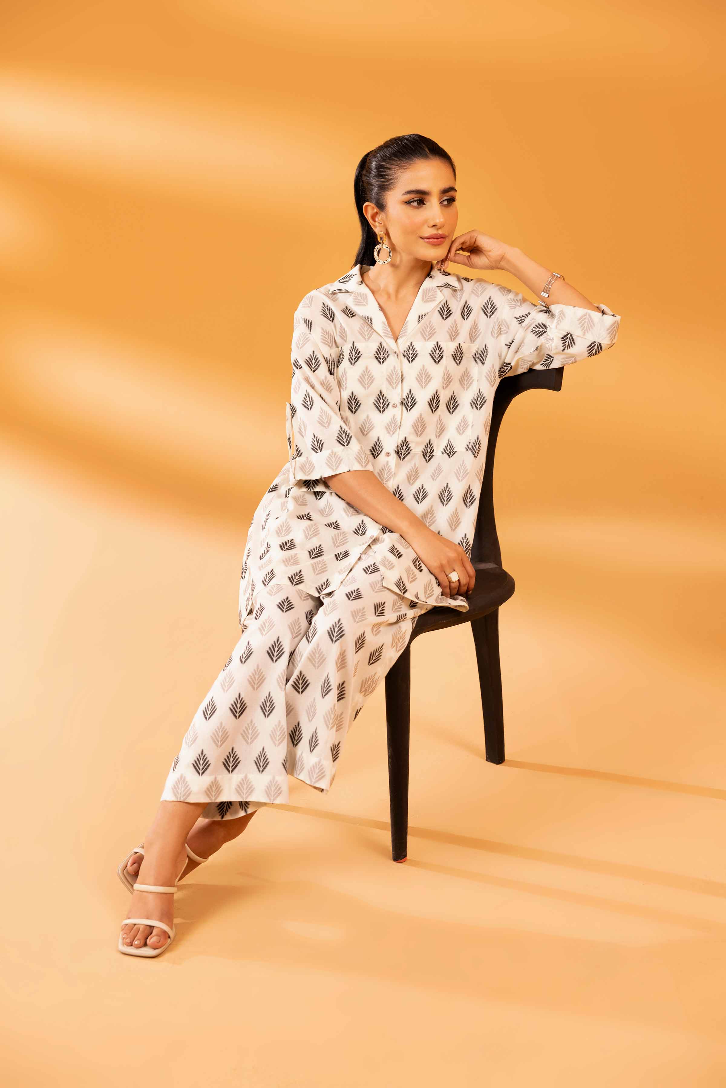 2 Piece - Printed Suit - KPS24-09