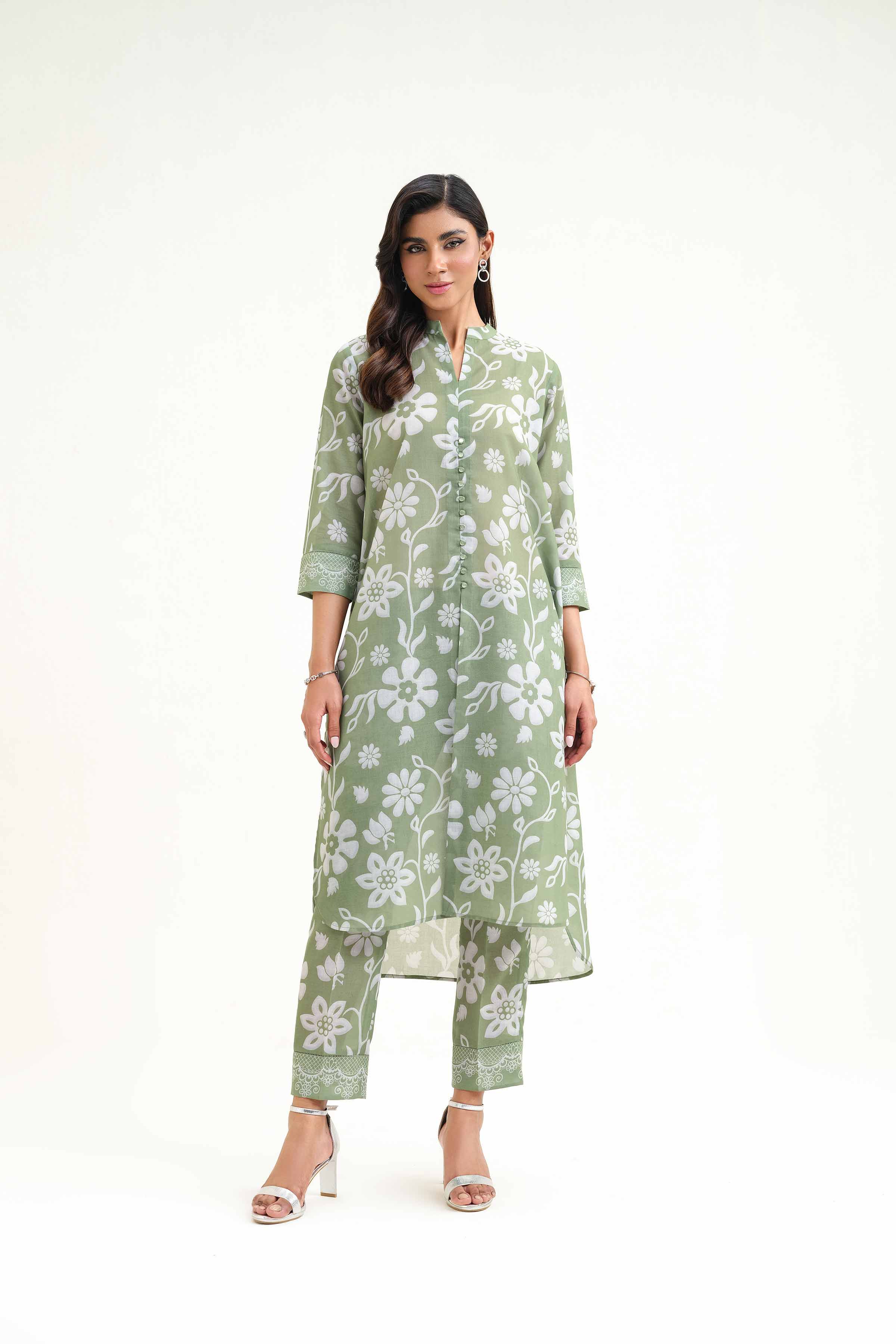 2 Piece - Printed Suit - KPS25-03