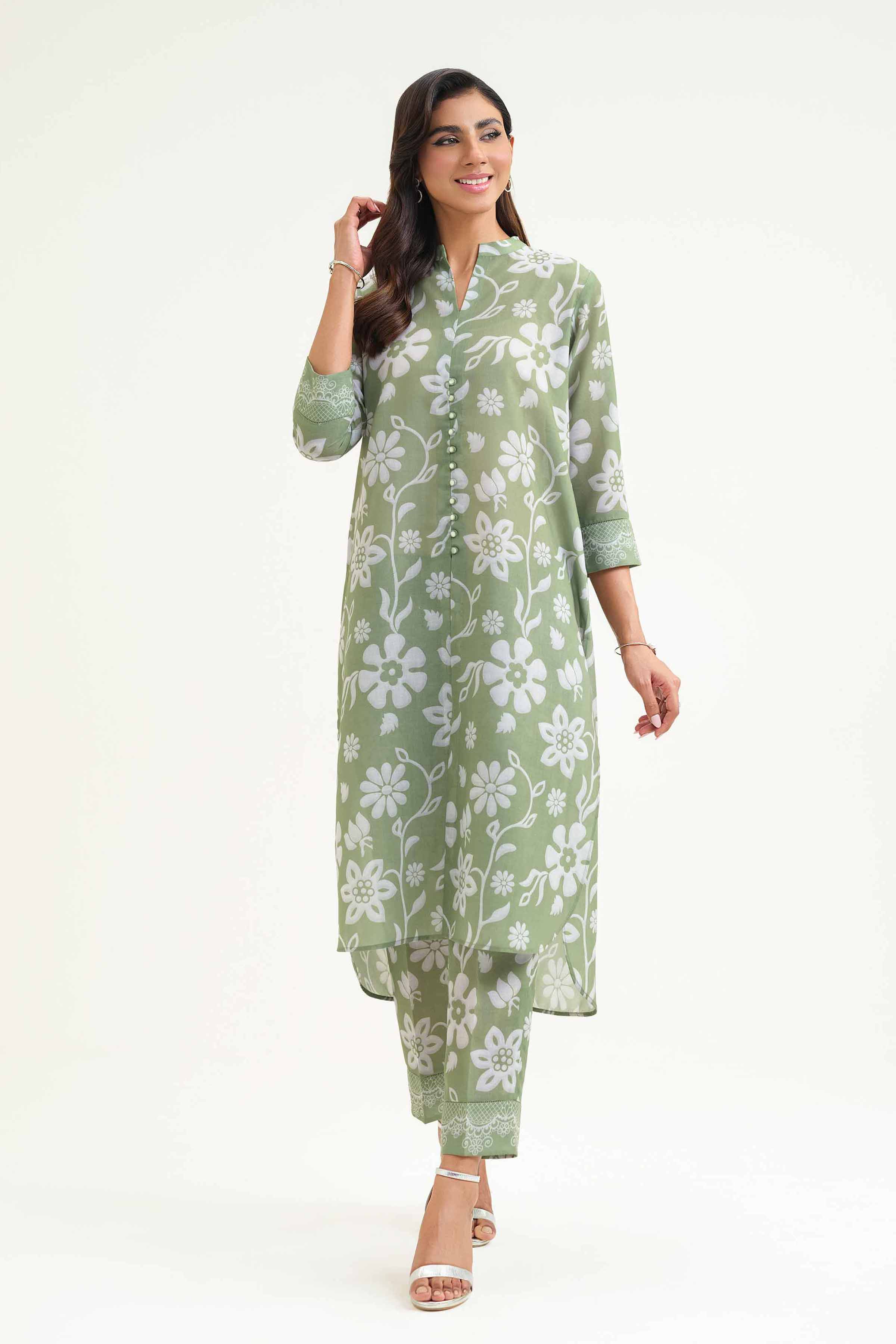 2 Piece - Printed Suit - KPS25-03