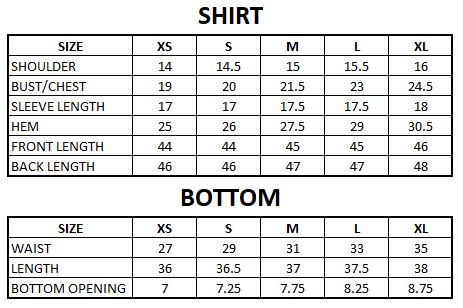 Size Guide