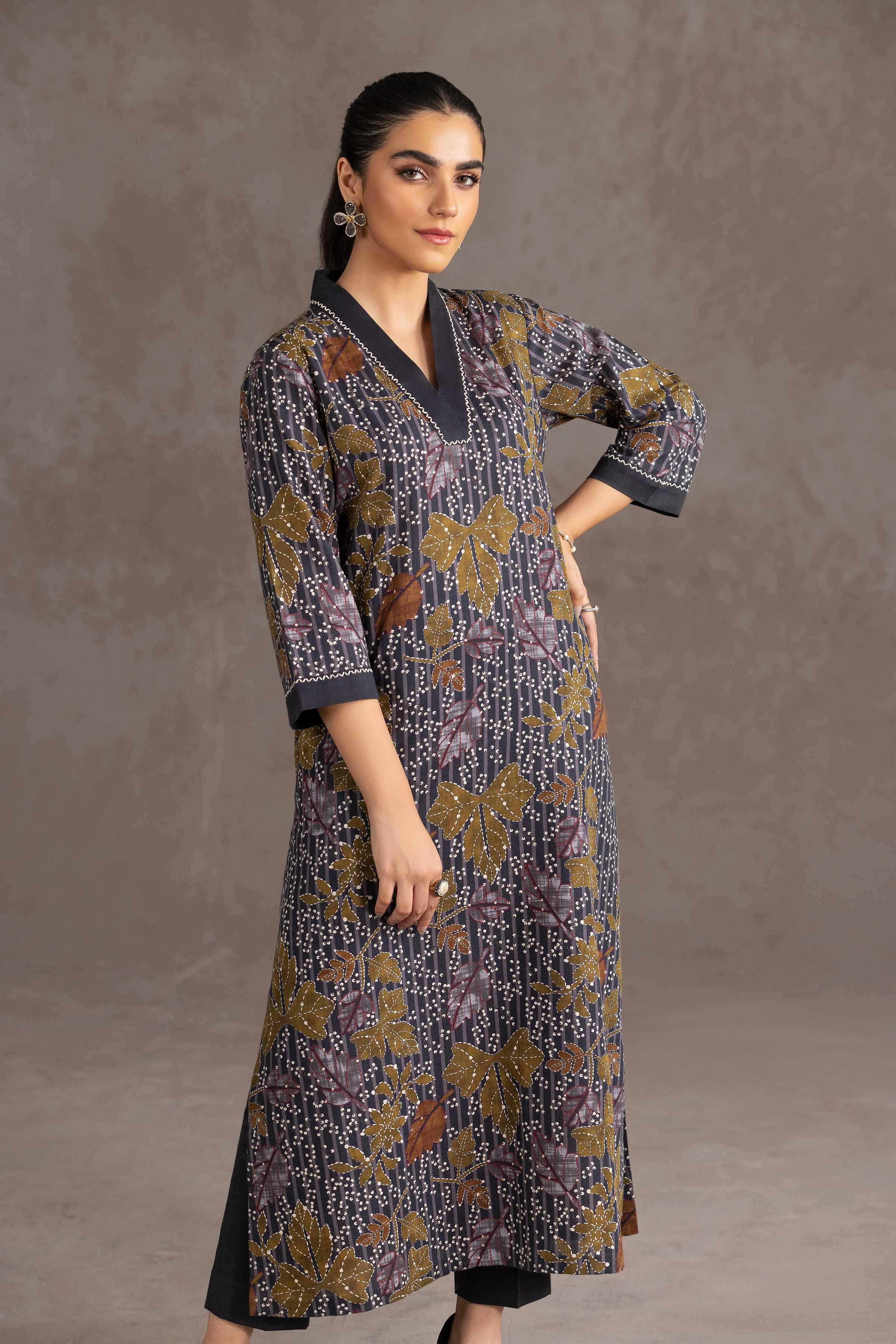 2 Piece - Printed Suit - KPW23-02