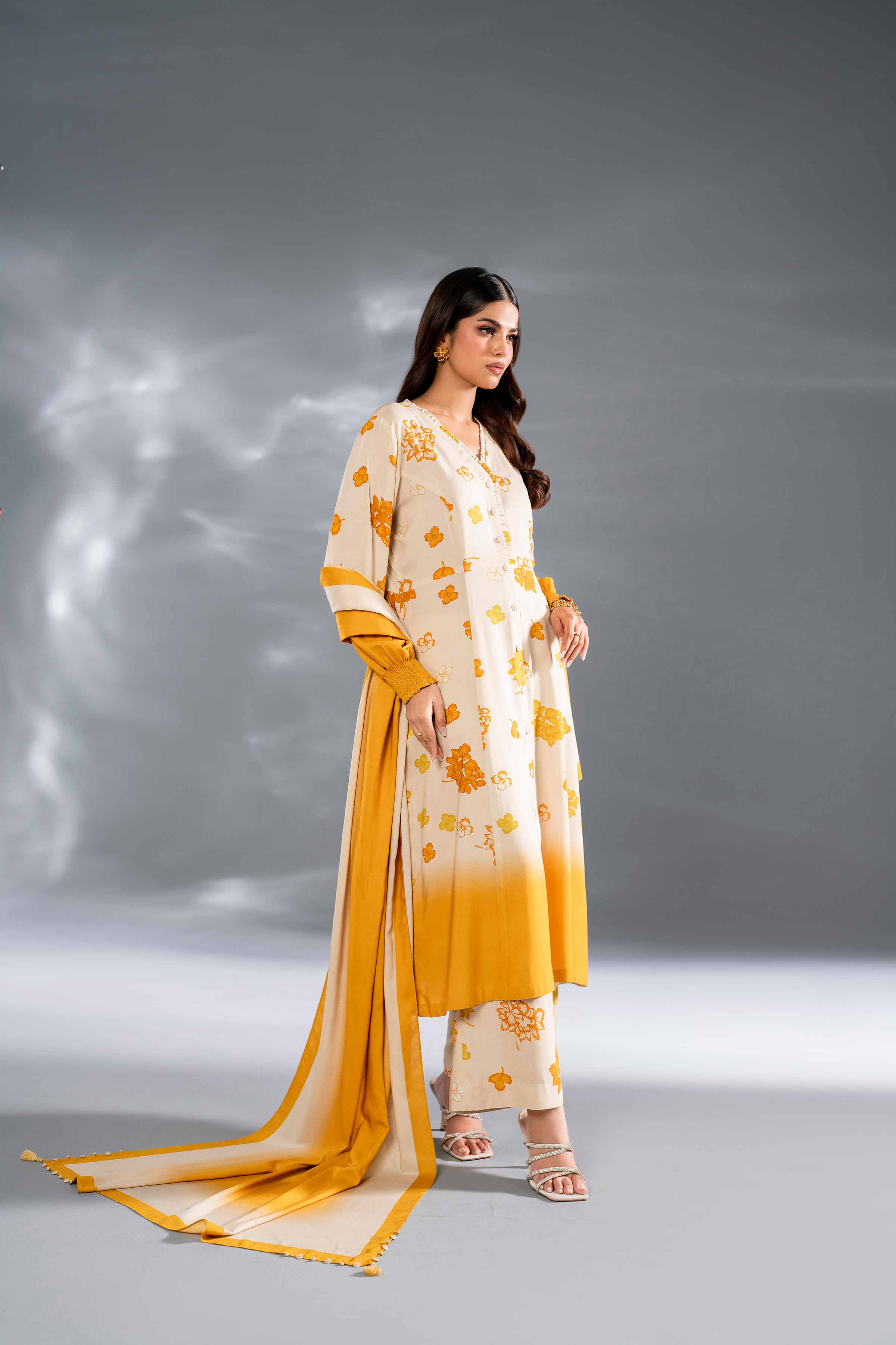 3 Piece - Printed Suit - KPW24-02