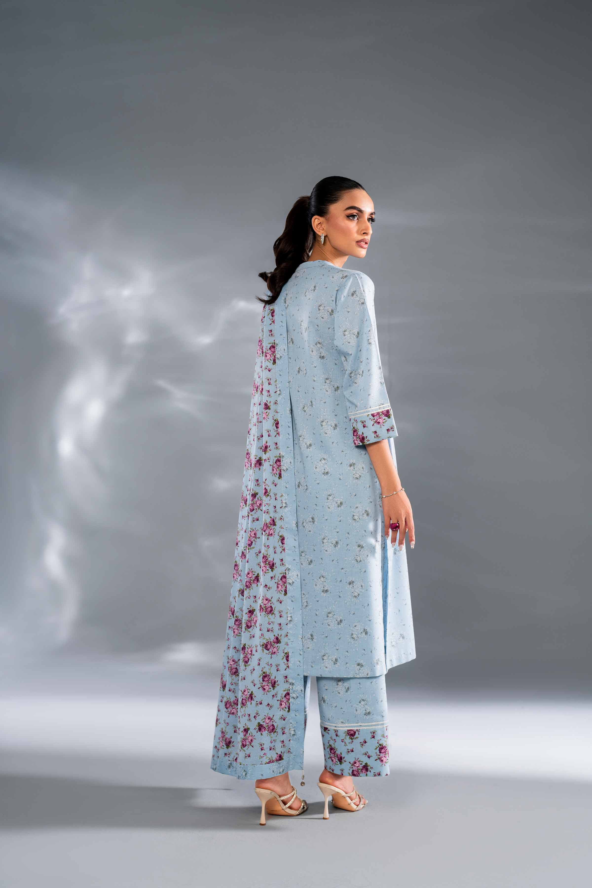 3 Piece - Printed Suit - KPW24-03