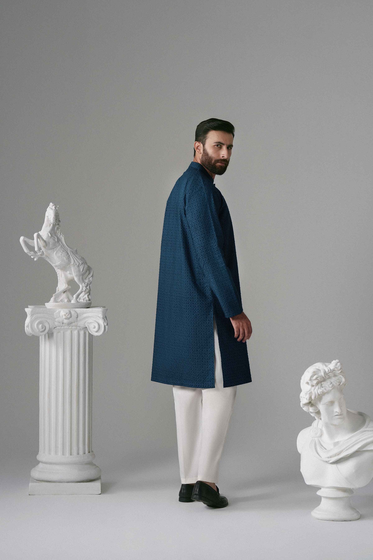 Embroidered Kurta - NLWS26-01 â€“ Menâ€™s Stitched Collection | Nishat | Shop Online