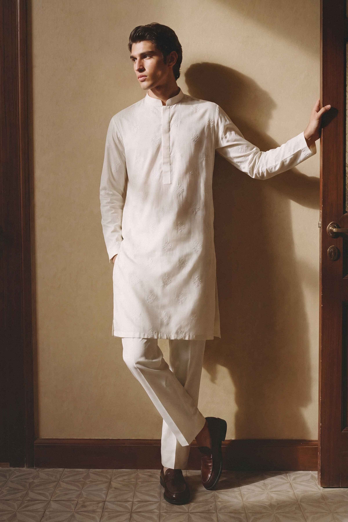 Embroidered Kurta - NLWS26-02 â€“ Menâ€™s Stitched Collection | Nishat | Shop Online