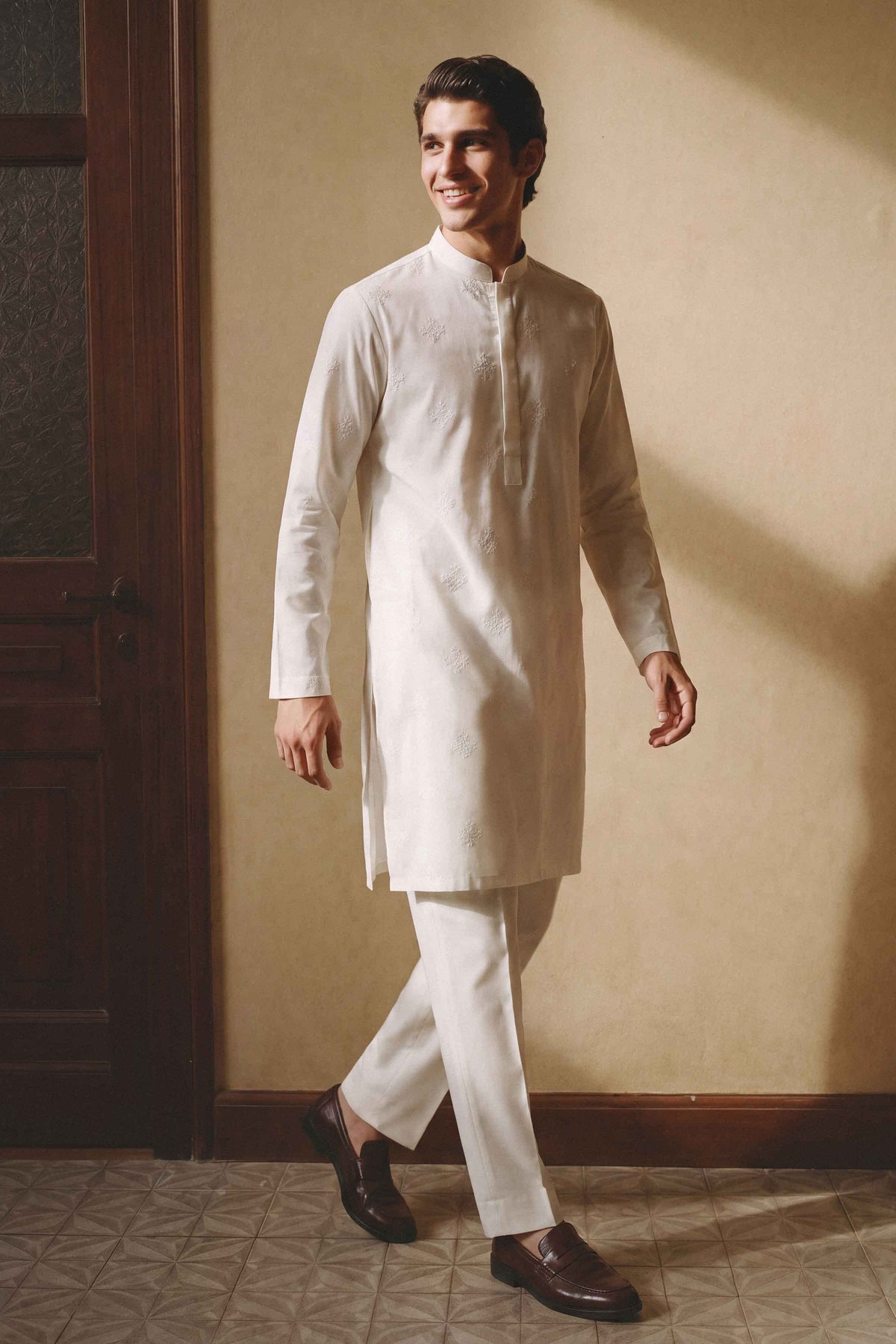 Embroidered Kurta - NLWS26-02 â€“ Menâ€™s Stitched Collection | Nishat | Shop Online